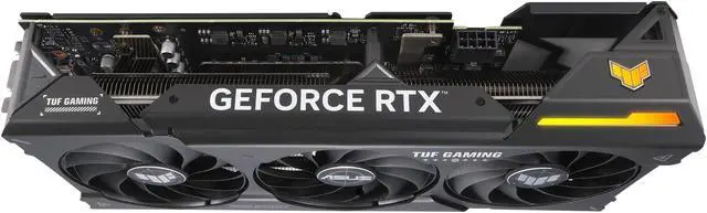 Alt view image 8 of 14 - ASUS TUF Gaming NVIDIA GeForce RTX 4070 Gaming Graphics Card (PCIe 4.0, 12GB GDDR6X, HDMI 2.1, DisplayPort 1.4a) TUF-RTX4070-12G-GAMING