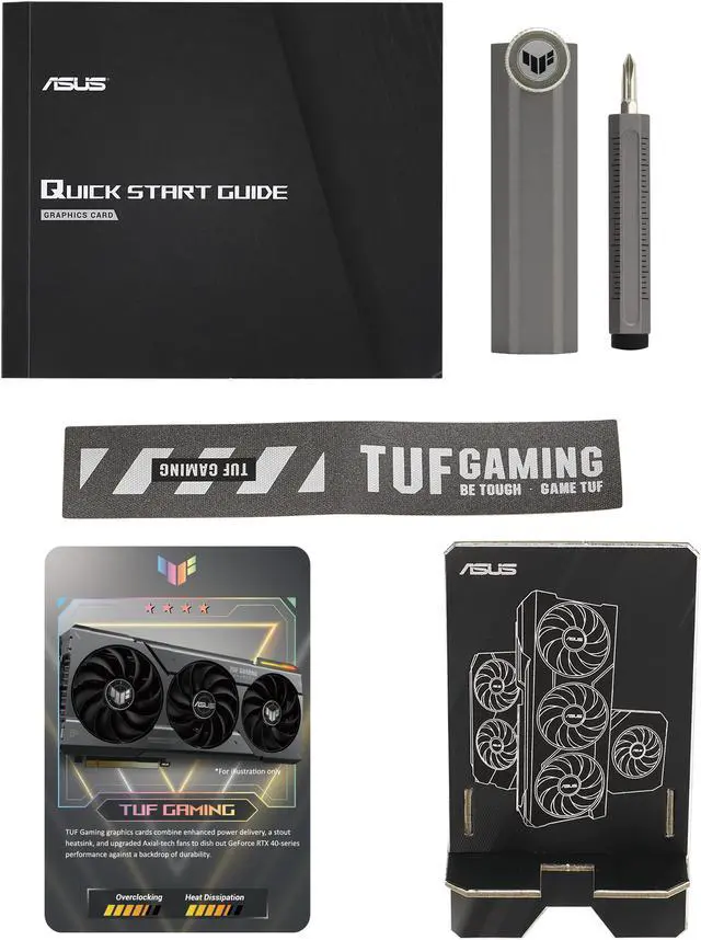 Alt view image 10 of 14 - ASUS TUF Gaming NVIDIA GeForce RTX 4070 Gaming Graphics Card (PCIe 4.0, 12GB GDDR6X, HDMI 2.1, DisplayPort 1.4a) TUF-RTX4070-12G-GAMING