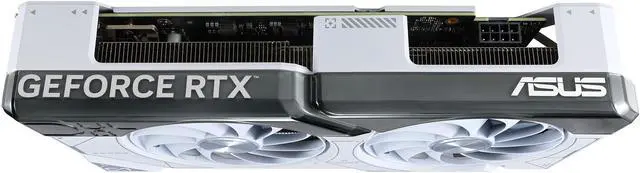 Alt view image 11 of 14 - ASUS Dual GeForce RTX 4070 White Edition 12GB GDDR6X (PCIe 4.0, 12GB GDDR6X, DLSS 3, HDMI 2.1, DisplayPort 1.4a, 2.56-slot design, Axial-tech fan design, 0dB technology) DUAL-RTX4070-12G-WHITE