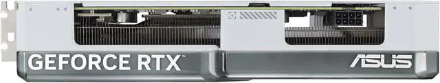 Alt view image 12 of 14 - ASUS Dual GeForce RTX 4070 White Edition 12GB GDDR6X (PCIe 4.0, 12GB GDDR6X, DLSS 3, HDMI 2.1, DisplayPort 1.4a, 2.56-slot design, Axial-tech fan design, 0dB technology) DUAL-RTX4070-12G-WHITE