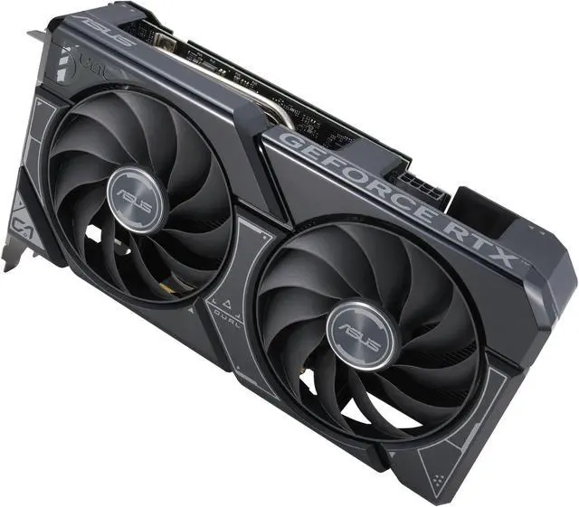Alt view image 5 of 17 - ASUS Dual GeForce RTX 4060 Ti OC Edition 8GB GDDR6 (PCIe 4.0, 8GB GDDR6, DLSS 3, HDMI 2.1, DisplayPort 1.4a, Axial-tech fan design, 0dB technology) DUAL-RTX4060TI-O8G