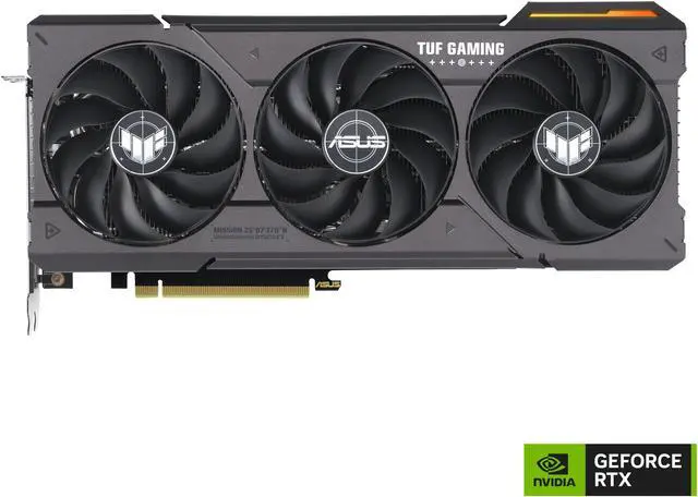 Alt view image 2 of 10 - ASUS TUF Gaming GeForce RTX 4060 Ti Gaming Graphics Card (PCIe 4.0, 8GB GDDR6, DLSS 3, HDMI 2.1a, DisplayPort 1.4a) TUF-RTX4060TI-8G-GAMING