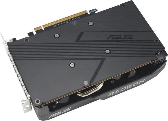 Alt view image 10 of 14 - ASUS Dual Radeon RX 7600 V2 OC Edition 8GB GDDR6 Graphics Card (PCIe 4.0, 8GB GDDR6, HDMI 2.1, DisplayPort 1.4a, 2.5-slot Design, Axial-tech Fans, GPU Tweak III) DUAL-RX7600-O8G-V2