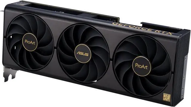 Alt view image 5 of 12 - ASUS ProArt GeForce RTX 4070 Ti 12GB GDDR6X Graphics Card (PCIe 4.0, 12GB GDDR6X, DLSS 3, HDMI 2.1a, DisplayPort 1.4a) PROART-RTX4070TI-12G