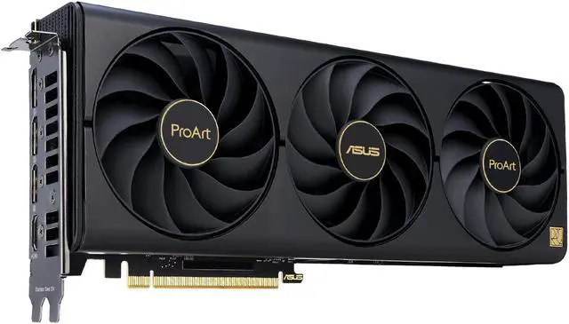 Alt view image 3 of 10 - ASUS ProArt GeForce RTX 4070 Ti 12GB OC Edition GDDR6X Graphics Card (PCIe 4.0, 12GB GDDR6X, DLSS 3, HDMI 2.1a, DisplayPort 1.4a) PROART-RTX4070TI-O12G
