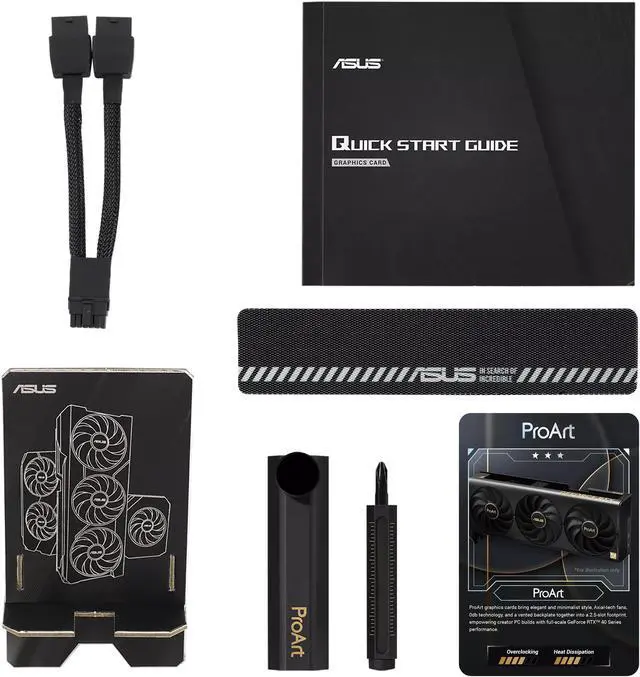 Alt view image 9 of 10 - ASUS ProArt GeForce RTX 4070 Ti 12GB OC Edition GDDR6X Graphics Card (PCIe 4.0, 12GB GDDR6X, DLSS 3, HDMI 2.1a, DisplayPort 1.4a) PROART-RTX4070TI-O12G