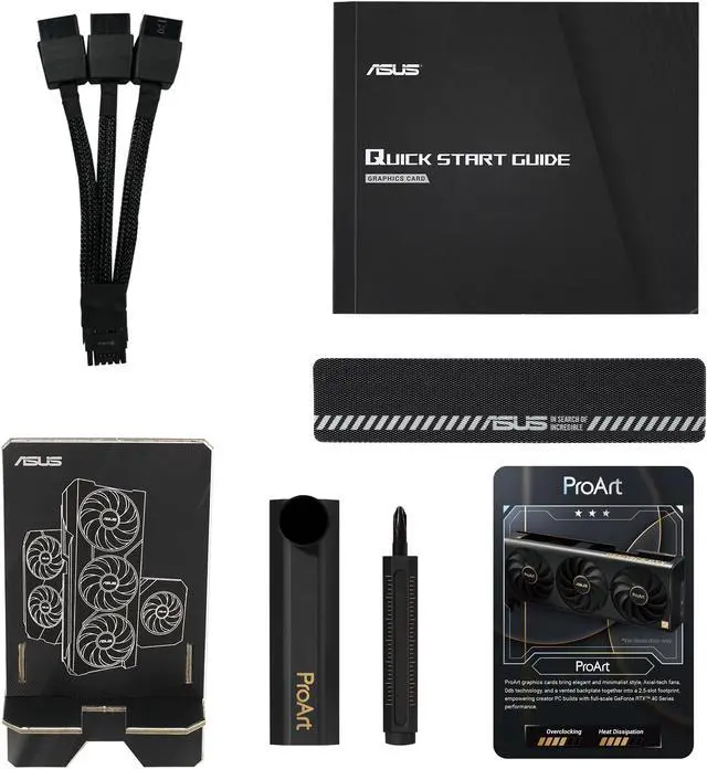 Alt view image 12 of 13 - ASUS ProArt GeForce RTX 4080 16GB OC Edition GDDR6X Graphics Card (PCIe 4.0, 16GB GDDR6X, DLSS 3, HDMI 2.1a, DisplayPort 1.4a) PROART-RTX4080-O16G