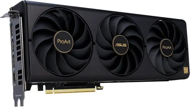 Alt view image 7 of 13 - ASUS ProArt GeForce RTX 4080 16GB OC Edition GDDR6X Graphics Card (PCIe 4.0, 16GB GDDR6X, DLSS 3, HDMI 2.1a, DisplayPort 1.4a) PROART-RTX4080-O16G