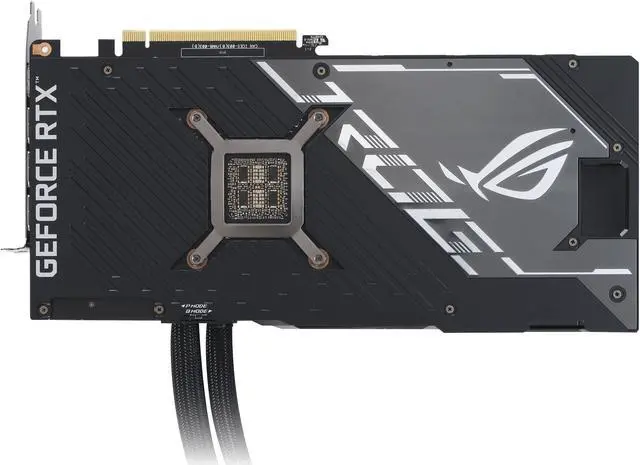 Alt view image 6 of 14 - ASUS ROG Strix LC NVIDIA GeForce RTX 4090 Gaming Graphics Card (PCIe 4.0, 24GB GDDR6X, HDMI 2.1, DisplayPort 1.4a, 240 mm radiator, 560 mm tubing) ROG-STRIX-LC-RTX4090-24G-GAMING