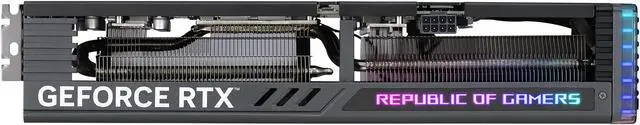 Alt view image 7 of 11 - ASUS ROG Strix GeForce RTX 4060 Ti OC Edition Gaming Graphics Card (PCIe 4.0, 16GB GDDR6, DLSS 3, HDMI 2.1a, DisplayPort 1.4a, Aura Sync) ROG-STRIX-RTX4060TI-O16G-GAMING