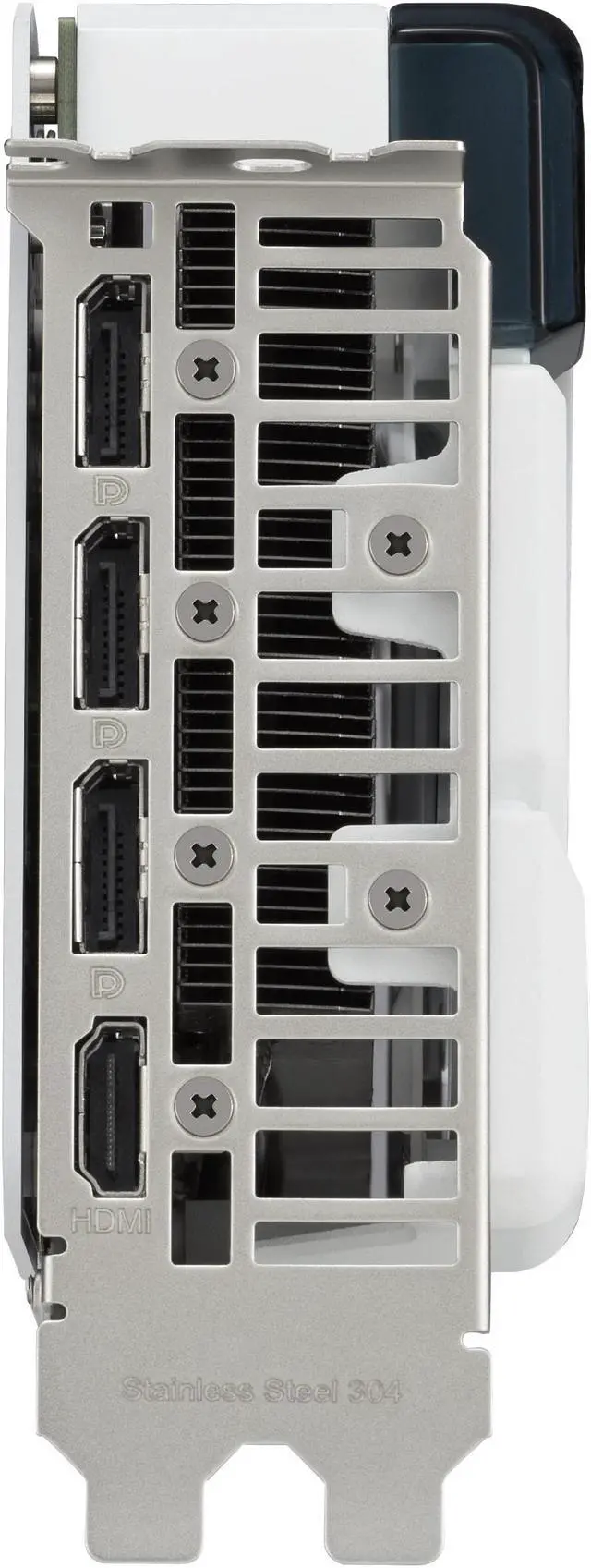 Alt view image 6 of 11 - ASUS Dual GeForce RTX 4060 OC White Edition 8GB GDDR6 (PCIe 4.0, 8GB GDDR6, DLSS 3, HDMI 2.1a, DisplayPort 1.4a, 2.5-slot design, Axial-tech fan design, 0dB technology) DUAL-RTX4060-O8G-WHITE