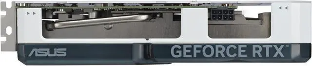 Alt view image 8 of 11 - ASUS Dual GeForce RTX 4060 OC White Edition 8GB GDDR6 (PCIe 4.0, 8GB GDDR6, DLSS 3, HDMI 2.1a, DisplayPort 1.4a, 2.5-slot design, Axial-tech fan design, 0dB technology) DUAL-RTX4060-O8G-WHITE