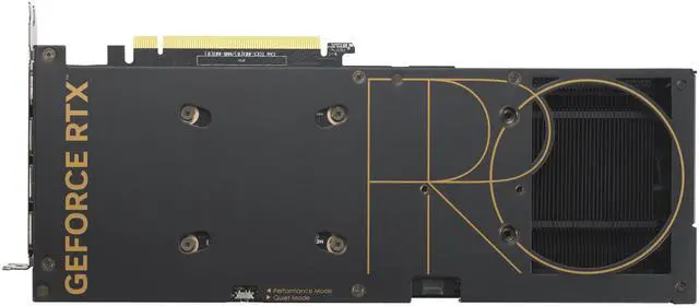 Alt view image 6 of 11 - ASUS ProArt GeForce RTX 4070 OC Edition 12GB GDDR6X Graphics Card  (PCIe 4.0, 12GB GDDR6X, DLSS 3, HDMI 2.1, DisplayPort 1.4a) PROART-RTX4070-O12G