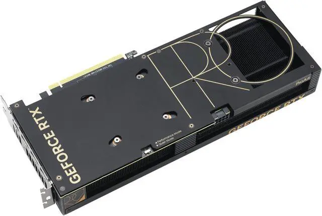 Alt view image 4 of 10 - ASUS ProArt GeForce RTX 4060 OC Edition 8GB GDDR6 Graphics Card (PCIe 4.0, 8GB GDDR6, DLSS 3, HDMI 2.1a, DisplayPort 1.4a) PROART-RTX4060-O8G