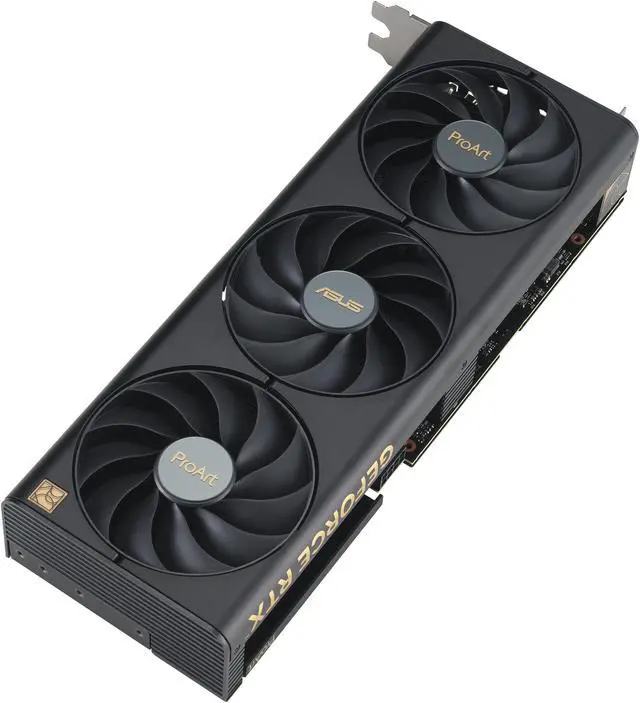 Alt view image 6 of 10 - ASUS ProArt GeForce RTX 4060 OC Edition 8GB GDDR6 Graphics Card (PCIe 4.0, 8GB GDDR6, DLSS 3, HDMI 2.1a, DisplayPort 1.4a) PROART-RTX4060-O8G
