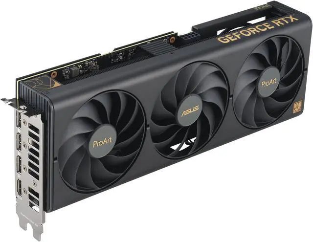 Alt view image 7 of 10 - ASUS ProArt GeForce RTX 4060 OC Edition 8GB GDDR6 Graphics Card (PCIe 4.0, 8GB GDDR6, DLSS 3, HDMI 2.1a, DisplayPort 1.4a) PROART-RTX4060-O8G
