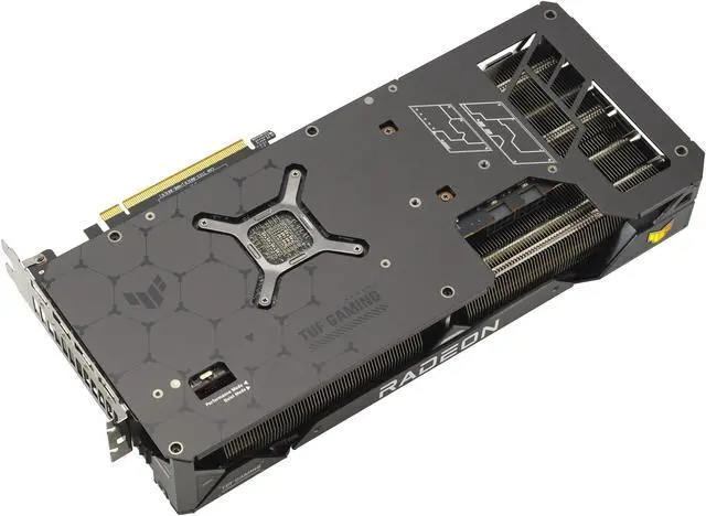 Alt view image 6 of 11 - ASUS TUF Gaming RX 7800 XT OC Edition 16GB GDDR6 (PCIe 4.0, 16GB GDDR6, HDMI 2.1, DisplayPort 2.1) TUF-RX7800XT-O16G-GAMING