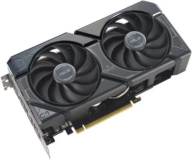 Alt view image 7 of 10 - ASUS Dual GeForce RTX 4060 Ti 16GB Advanced Edition GDDR6 (PCIe 4.0, 16GB GDDR6, DLSS 3, HDMI 2.1a, DisplayPort 1.4a, 2.5-slot design, Axial-tech fan design, 0dB technology) DUAL-RTX4060TI-A16G