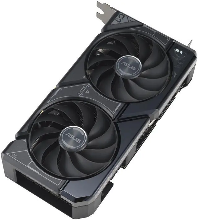 Alt view image 8 of 10 - ASUS Dual GeForce RTX 4060 Ti 16GB Advanced Edition GDDR6 (PCIe 4.0, 16GB GDDR6, DLSS 3, HDMI 2.1a, DisplayPort 1.4a, 2.5-slot design, Axial-tech fan design, 0dB technology) DUAL-RTX4060TI-A16G