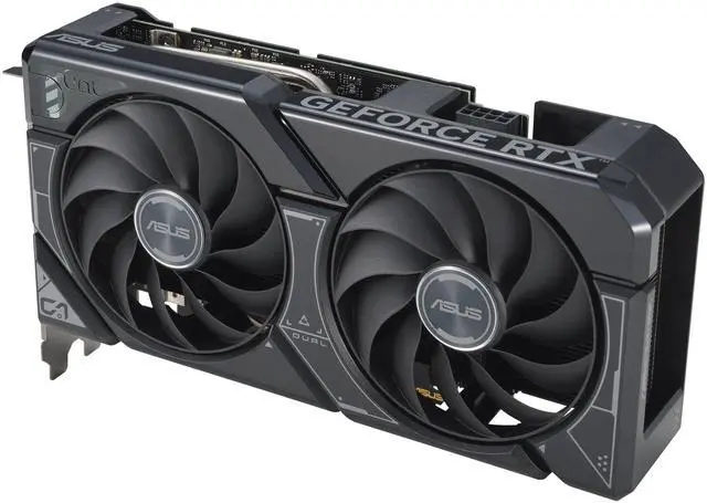Alt view image 5 of 10 - ASUS Dual GeForce RTX 4060 Ti 16GB Advanced Edition GDDR6 (PCIe 4.0, 16GB GDDR6, DLSS 3, HDMI 2.1a, DisplayPort 1.4a, 2.5-slot design, Axial-tech fan design, 0dB technology) DUAL-RTX4060TI-A16G