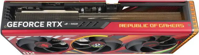 Alt view image 6 of 13 - ASUS ROG Strix NVIDIA GeForce RTX 4090 OC EVA-02 Edition Gaming Graphics Card (PCIe 4.0, 24GB GDDR6X, HDMI 2.1a, DisplayPort 1.4a, 3.5-slot design) ROG-STRIX-RTX4090-O24G-EVA-02-EDITION
