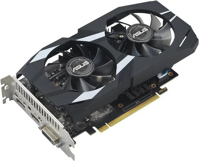 Alt view image 3 of 10 - ASUS Dual GeForce GTX 1650 4GB GDDR6, IP5X, Auto-Extreme Technology, 144-Hour Validation Program, HDMI 2.0, DP 1.4 DUAL-GTX1650-4GD6-P-EVO
