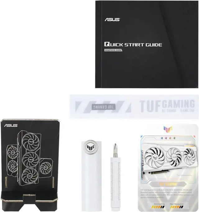 Alt view image 7 of 9 - ASUS TUF Gaming NVIDIA GeForce RTX 4070 Ti OC White Edition Gaming Graphics Card (PCIe 4.0, 12GB GDDR6X, HDMI 2.1a, DisplayPort 1.4a) TUF-RTX4070TI-O12G-WHITE-GAMING