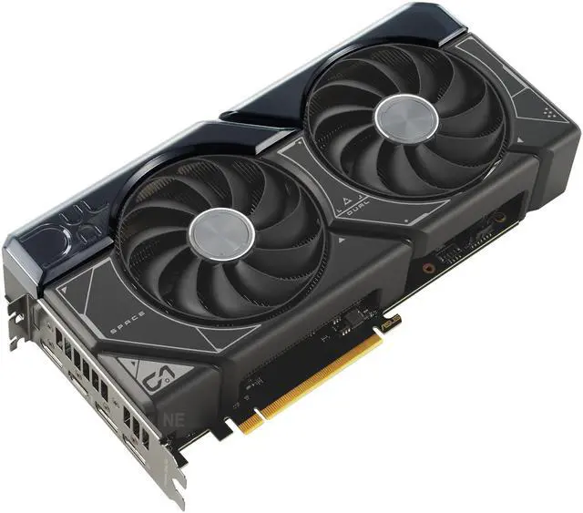 Alt view image 4 of 7 - ASUS Dual GeForce RTX 4070 SUPER OC Edition graphics card (PCIe 4.0, 12GB GDDR6X, DLSS 3, HDMI 2.1, DisplayPort 1.4a, 2.56-slot design, Axial-tech fan design, Auto-Extreme Tech) DUAL-RTX4070S-O12G