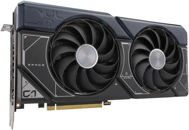 Alt view image 5 of 7 - ASUS Dual GeForce RTX 4070 SUPER OC Edition graphics card (PCIe 4.0, 12GB GDDR6X, DLSS 3, HDMI 2.1, DisplayPort 1.4a, 2.56-slot design, Axial-tech fan design, Auto-Extreme Tech) DUAL-RTX4070S-O12G