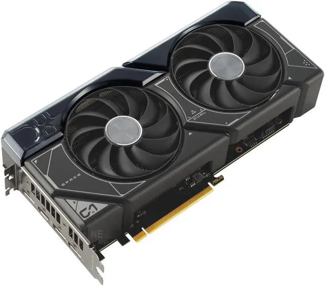 Alt view image 3 of 7 - ASUS Dual GeForce RTX 4070 SUPER graphics card (PCIe 4.0, 12GB GDDR6X, DLSS 3, HDMI 2.1, DisplayPort 1.4a, 2.56-slot design, Axial-tech fan design, Auto-Extreme Tech) DUAL-RTX4070S-12G