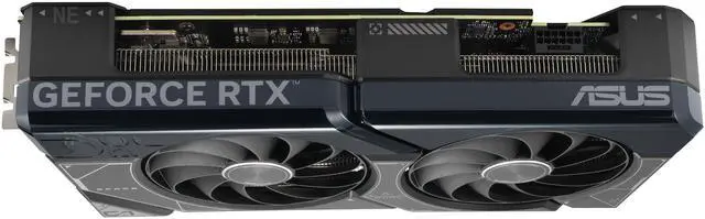 Alt view image 6 of 7 - ASUS Dual GeForce RTX 4070 SUPER graphics card (PCIe 4.0, 12GB GDDR6X, DLSS 3, HDMI 2.1, DisplayPort 1.4a, 2.56-slot design, Axial-tech fan design, Auto-Extreme Tech) DUAL-RTX4070S-12G