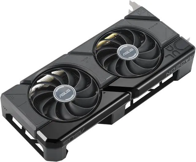 Alt view image 4 of 10 - ASUS DUAL RX7800XT O16G GDDR6X (PCIe 4.0, 16GB GDDR6X, HDMI 2.1, DisplayPort 2.1) DUAL-RX7800XT-O16G