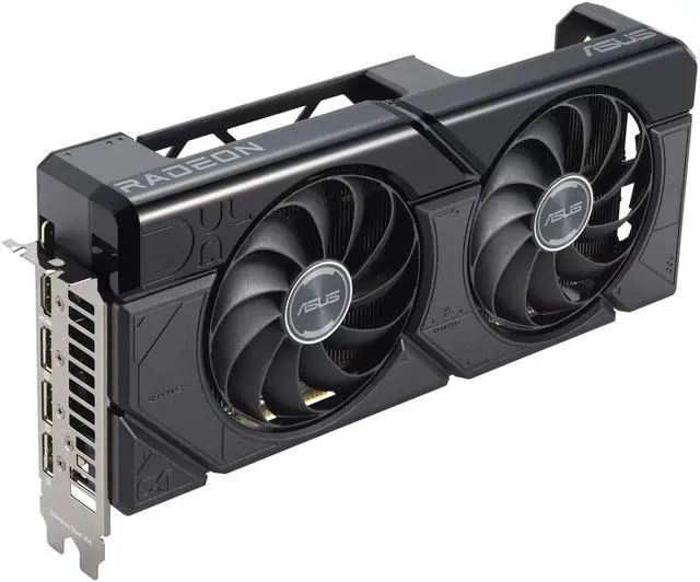 Alt view image 7 of 12 - ASUS DUAL RX7700XT O12G GDDR6 (PCIe 4.0, 12GB GDDR6, HDMI 2.1, DisplayPort 2.1) DUAL-RX7700XT-O12G