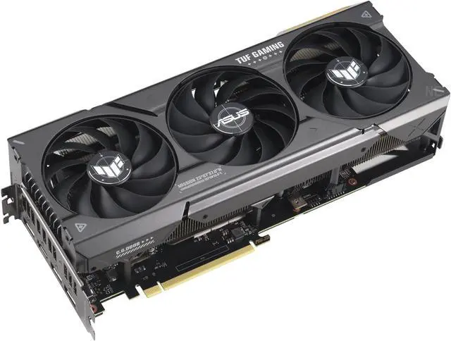 Alt view image 4 of 8 - ASUS TUF Gaming GeForce RTX 4070 SUPER OC Edition Gaming Graphics Card (PCIe 4.0, 12GB GDDR6X, DLSS 3, HDMI 2.1a, DisplayPort 1.4a) TUF-RTX4070S-O12G-GAMING