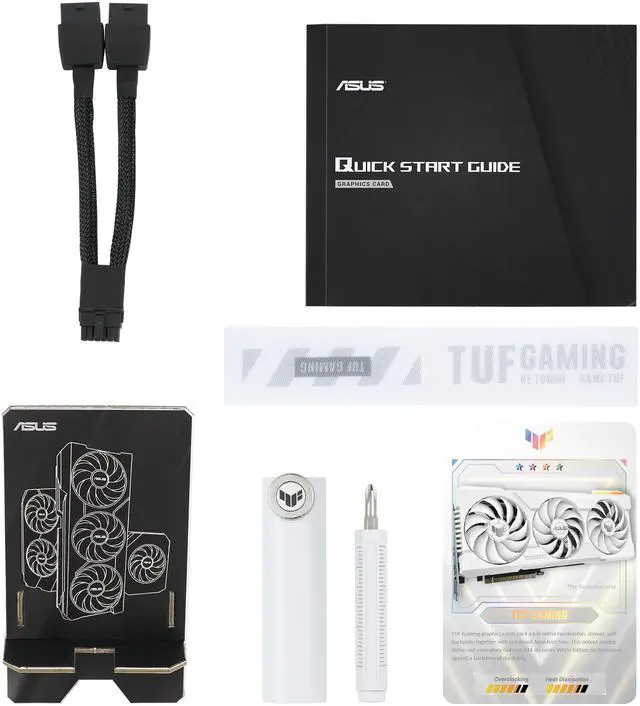 Alt view image 9 of 11 - ASUS TUF Gaming NVIDIA GeForce RTX 4070 Ti SUPER White OC Edition Gaming Graphics Card (PCIe 4.0, 16GB GDDR6X, HDMI 2.1a, DisplayPort 1.4a) TUF-RTX4070TIS-O16G-WHITE-GAMING