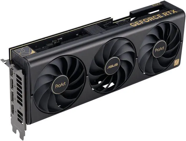 Alt view image 4 of 10 - ASUS ProArt GeForce RTX 4080 SUPER OC Edition Graphics Card (PCIe 4.0, 16GB GDDR6X, DLSS 3, HDMI 2.1a, DisplayPort 1.4a) PROART-RTX4080S-O16G