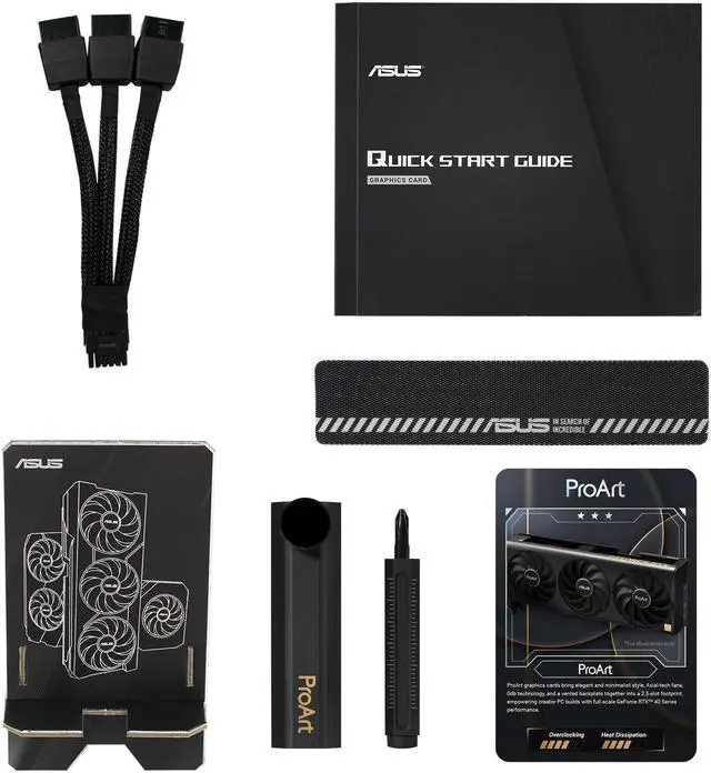 Alt view image 8 of 10 - ASUS ProArt GeForce RTX 4080 SUPER OC Edition Graphics Card (PCIe 4.0, 16GB GDDR6X, DLSS 3, HDMI 2.1a, DisplayPort 1.4a) PROART-RTX4080S-O16G