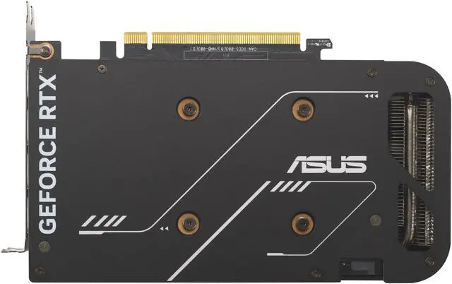 Alt view image 3 of 9 - ASUS Dual GeForce RTX 4060 Ti V2 OC Edition  (PCIe 4.0, 8GB GDDR6, DLSS 3, HDMI 2.1a, DisplayPort 1.4a, 2-slot design, Axial-tech fan design, 0dB technology) DUAL-RTX4060TI-O8G-V2