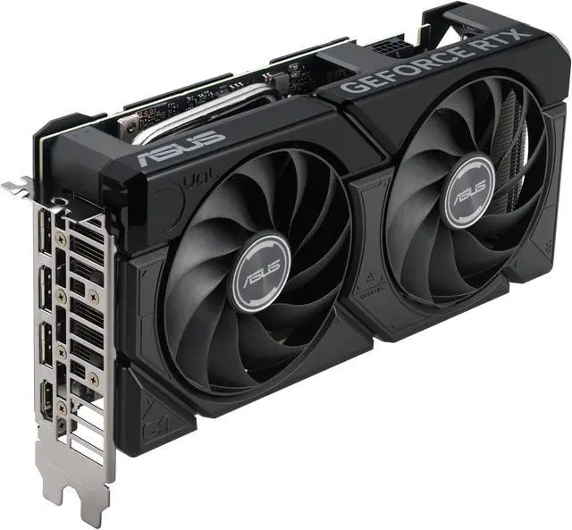 Alt view image 4 of 10 - ASUS Dual GeForce RTX 4070 EVO 12GB GDDR6X (Designed for broad compatibility, with a 2.5-slot design, Axial-tech fan design, 0dB technology, Auto-Extreme Technology) DUAL-RTX4070-12G-EVO