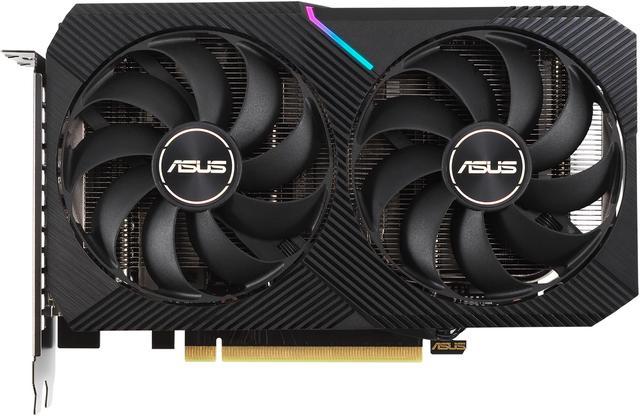 ASUS Dual NVIDIA GeForce RTX 3050 6GB OC Edition Gaming Graphics