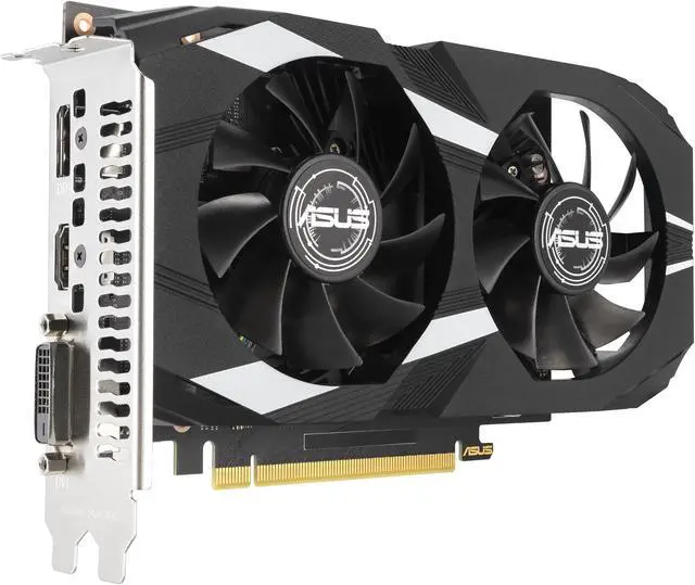 Alt view image 7 of 13 - ASUS Dual NVIDIA GeForce RTX 3050 6GB OC Edition Gaming Graphics Card - PCIe 4.0, 6GB GDDR6 Memory, HDMI 2.1, DisplayPort 1.4a, 2-slot Design, Axial-tech Fan Design, 0dB Technology, DUAL-RTX3050-O6G