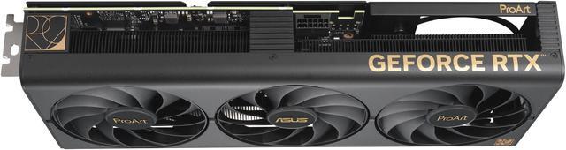 Alt view image 4 of 14 - ASUS ProArt GeForce RTX 4070 SUPER OC Edition Graphics Card (PCIe 4.0, 12GB GDDR6X, DLSS 3, HDMI 2.1a, DisplayPort 1.4a) PROART-RTX4070S-O12G