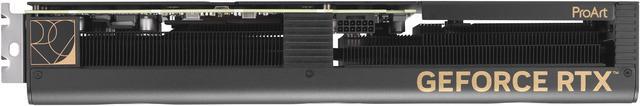 Alt view image 5 of 14 - ASUS ProArt GeForce RTX 4070 SUPER OC Edition Graphics Card (PCIe 4.0, 12GB GDDR6X, DLSS 3, HDMI 2.1a, DisplayPort 1.4a) PROART-RTX4070S-O12G