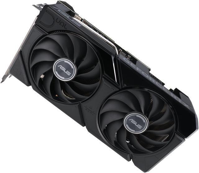 Alt view image 4 of 15 - ASUS Dual GeForce RTX 4070 SUPER EVO OC Edition 12GB GDDR6X (PCIe 4.0, 12GB GDDR6X, DLSS 3, HDMI 2.1a, DisplayPort 1.4a, 2.5-slot design, Axial-tech fan design, 0dB technology) DUAL-RTX4070S-O12G-EVO