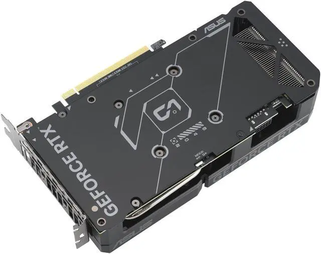 Alt view image 10 of 15 - ASUS Dual GeForce RTX 4070 SUPER EVO OC Edition 12GB GDDR6X (PCIe 4.0, 12GB GDDR6X, DLSS 3, HDMI 2.1a, DisplayPort 1.4a, 2.5-slot design, Axial-tech fan design, 0dB technology) DUAL-RTX4070S-O12G-EVO