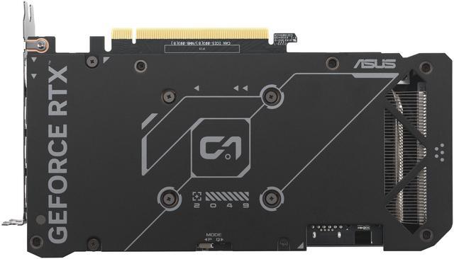 Alt view image 11 of 15 - ASUS Dual GeForce RTX 4070 SUPER EVO OC Edition 12GB GDDR6X (PCIe 4.0, 12GB GDDR6X, DLSS 3, HDMI 2.1a, DisplayPort 1.4a, 2.5-slot design, Axial-tech fan design, 0dB technology) DUAL-RTX4070S-O12G-EVO