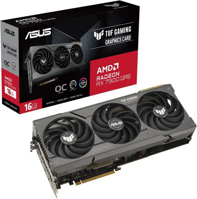 Alt view image 15 of 16 - ASUS TUF Gaming Radeon RX 7900 GRE OC Edition 16GB GDDR6 Graphics Card (PCIe 4.0, HDMI 2.1, DisplayPort 2.1) TUF-RX7900GRE-O16G-GAMING