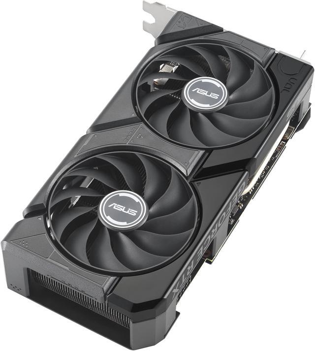 Alt view image 6 of 11 - ASUS Dual GeForce RTX 4060 Ti EVO OC Edition 8GB GDDR6 (PCIe 4.0, 8GB GDDR6, DLSS 3, HDMI 2.1a, DisplayPort 1.4a, Axial-tech fan design, 0dB technology, Auto-Extreme Technology) DUAL-RTX4060TI-O8G-EVO