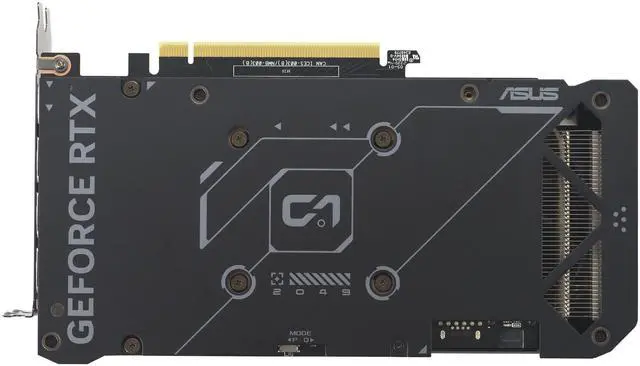 Alt view image 4 of 10 - ASUS Dual GeForce RTX 4060 EVO OC Edition 8GB GDDR6 (PCIe 4.0, 8GB GDDR6, DLSS 3, HDMI 2.1a, DisplayPort 1.4a, Axial-tech fan design, 0dB technology, Auto-Extreme Technology) DUAL-RTX4060-O8G-EVO