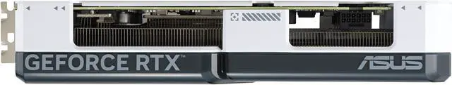 Alt view image 13 of 16 - ASUS Dual GeForce RTX 4070 SUPER White Edition (PCIe 4.0, 12GB GDDR6X, DLSS 3, HDMI 2.1a, DisplayPort 1.4a, 2.56-slot design, Axial-tech fan design, Auto-Extreme Technology) DUAL-RTX4070S-12G-WHITE